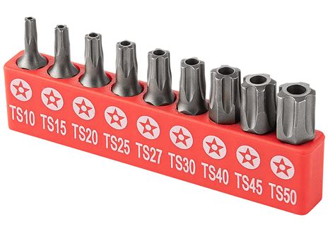 torx drive set screws.